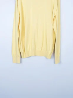 Men's Mustang Yellow Cotton Jumper XL