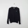 Men's Navy Vintage Lacoste Jumper S