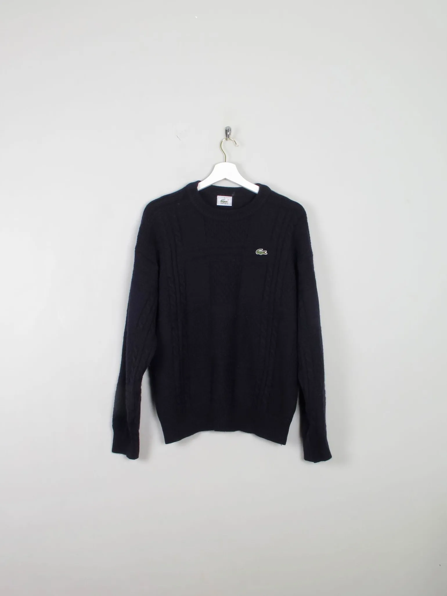 Men's Navy Vintage Lacoste Jumper S
