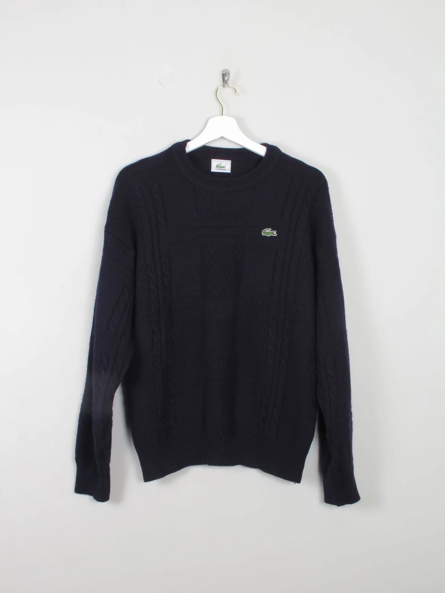 Men's Navy Vintage Lacoste Jumper S