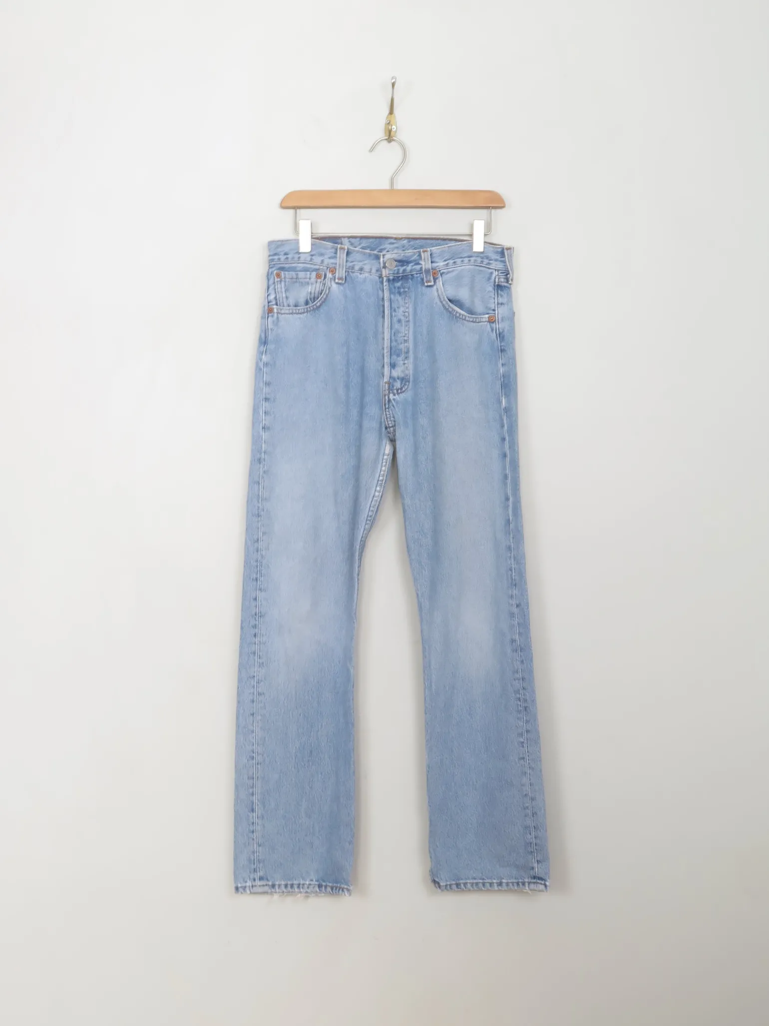 Men's Original Vintage Blue 501s Jeans 30/30