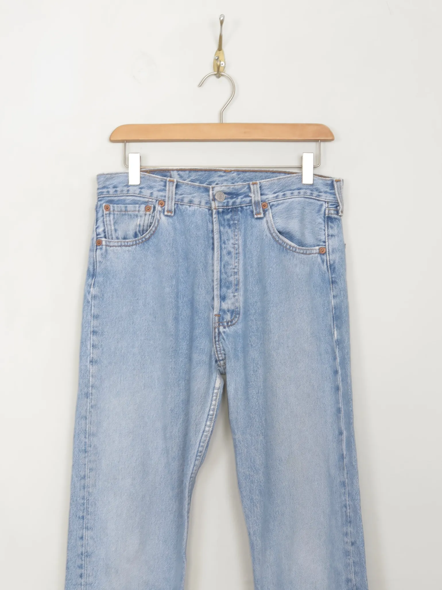 Men's Original Vintage Blue 501s Jeans 30/30