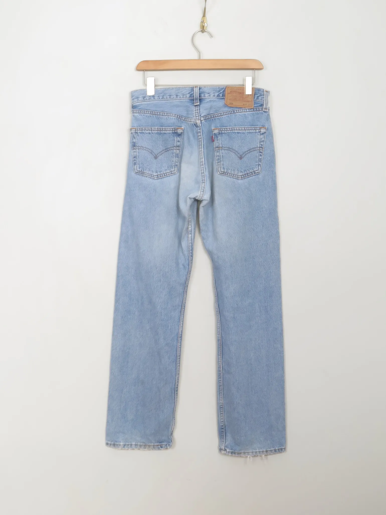 Men's Original Vintage Blue 501s Jeans 30/30