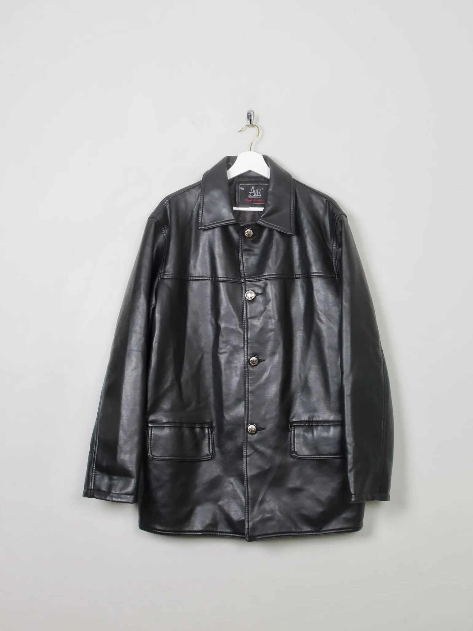 Men's PVC Vintage Jacket L