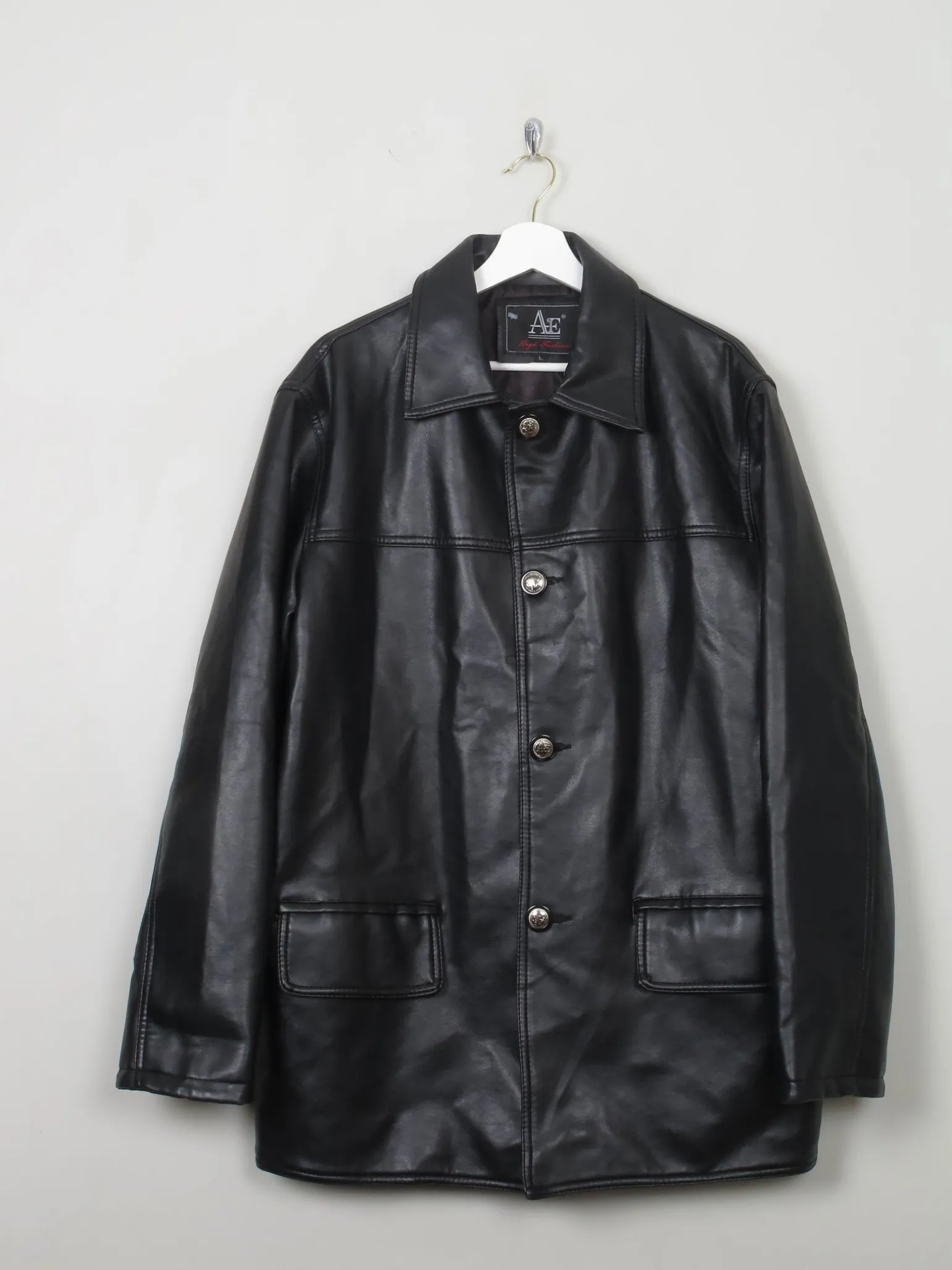 Men's PVC Vintage Jacket L