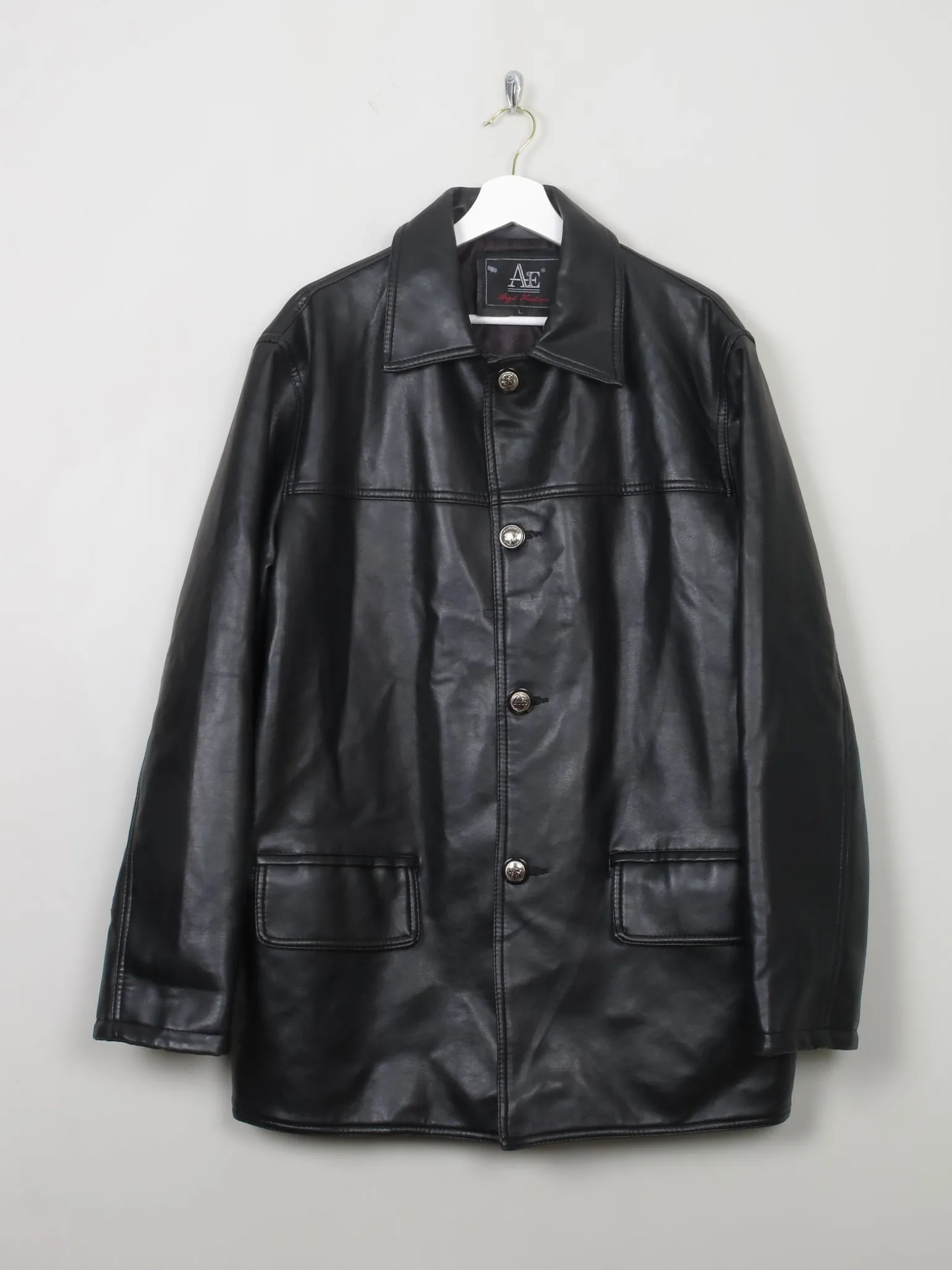 Men's PVC Vintage Jacket L