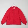 Men's Red Puffer Vintage Jacket L/XL