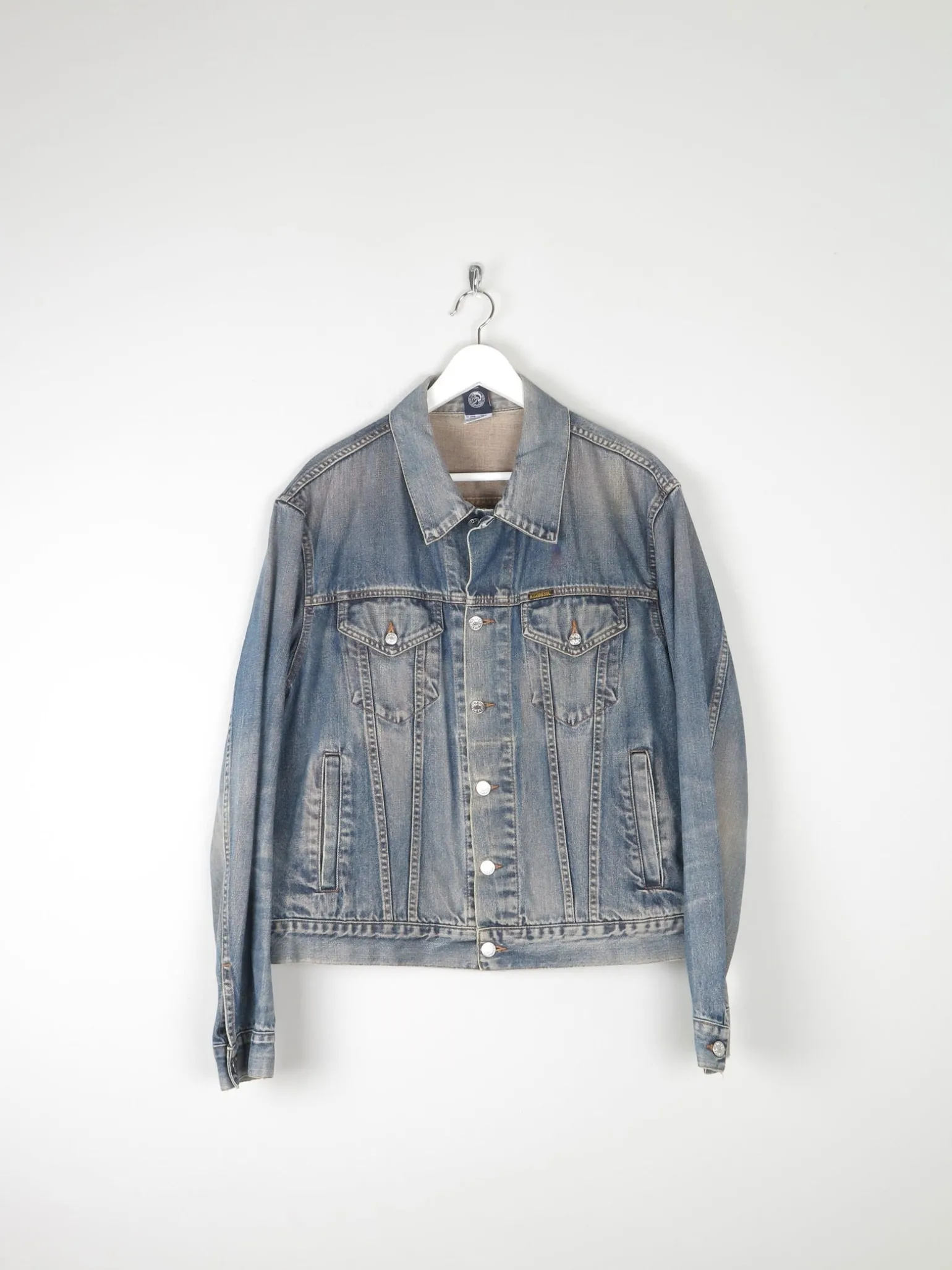 Men’s 1990s Vintage Diesel Denim Jacket M