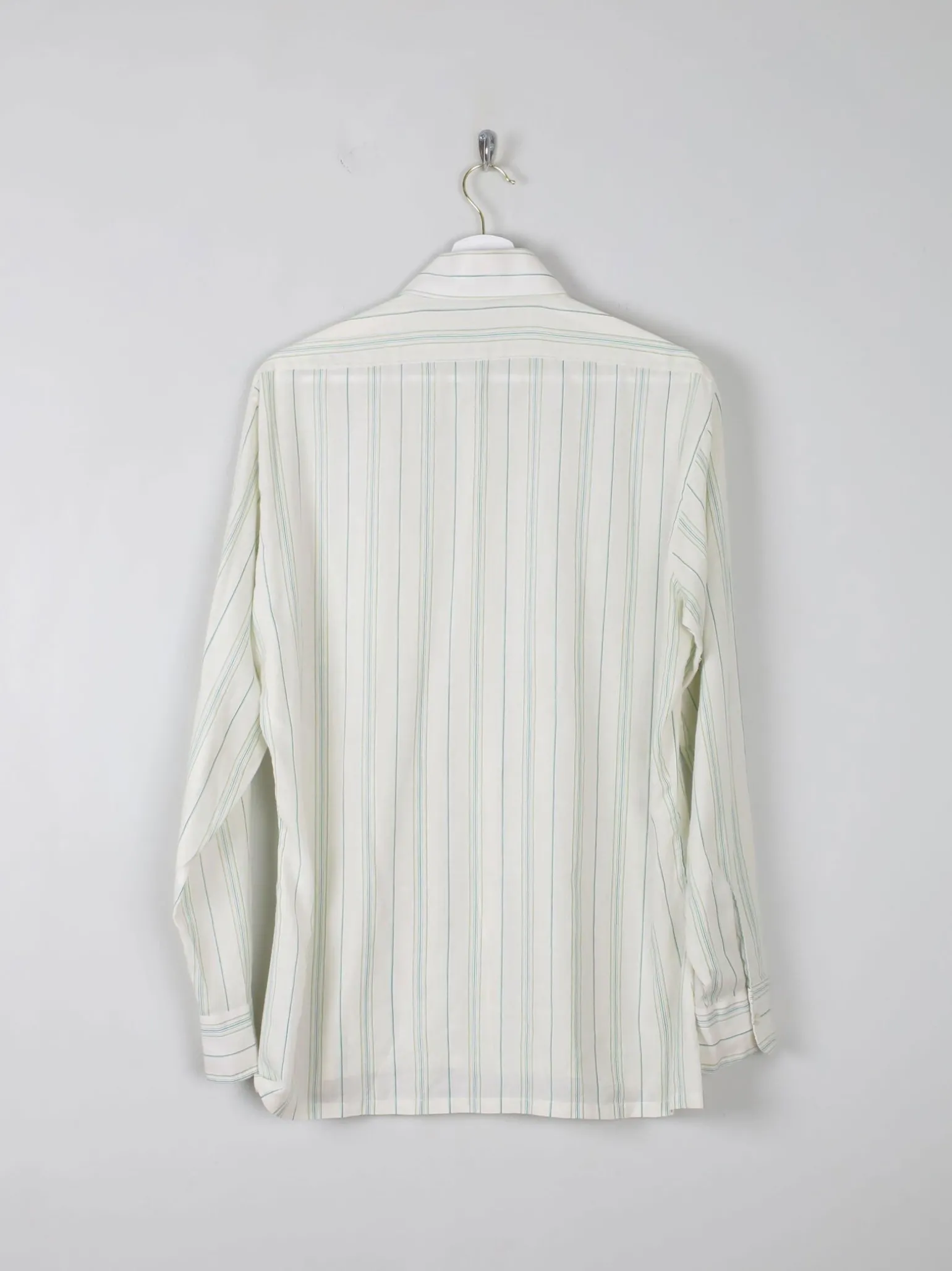 Men's Striped 1970s Vintage Shirt M
