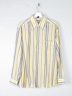 Men's Striped Vintage Shirt XL