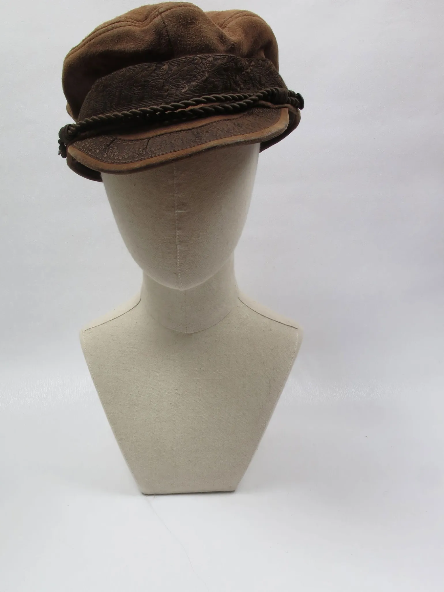 Men's Suede Sailors Hat L