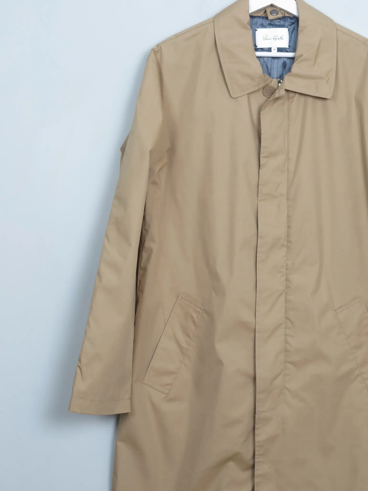 Men's Van Gils Beige Mac Trench Coat M