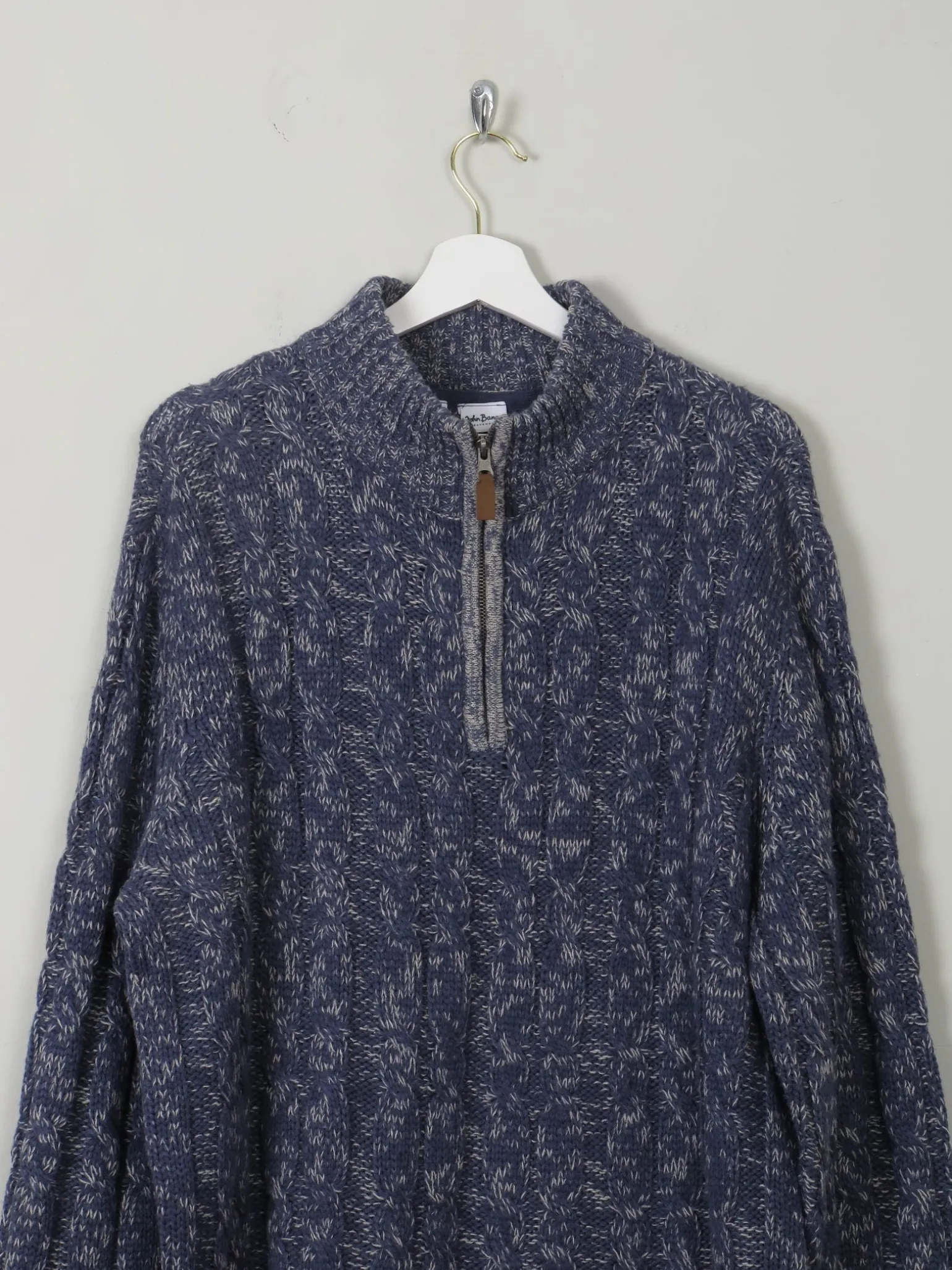 Men's Vintage 1/4 Zip Jumper XL