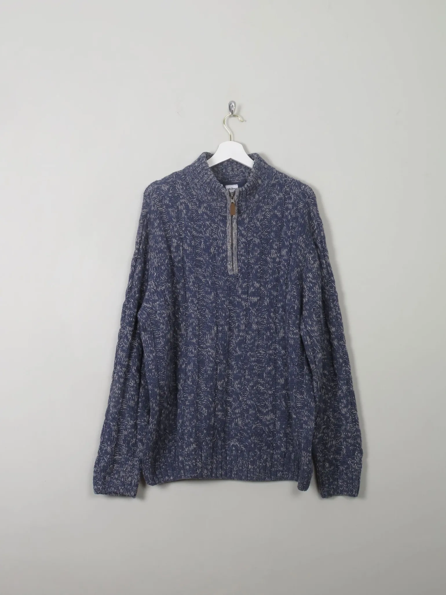 Men's Vintage 1/4 Zip Jumper XL