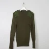 Men's Vintage Army Knit Jumper M/L