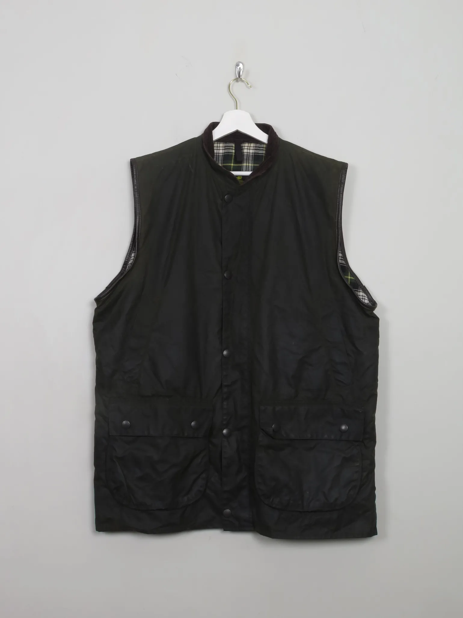 Men's Vintage Barbour Westmorland Waxed Gilet XL