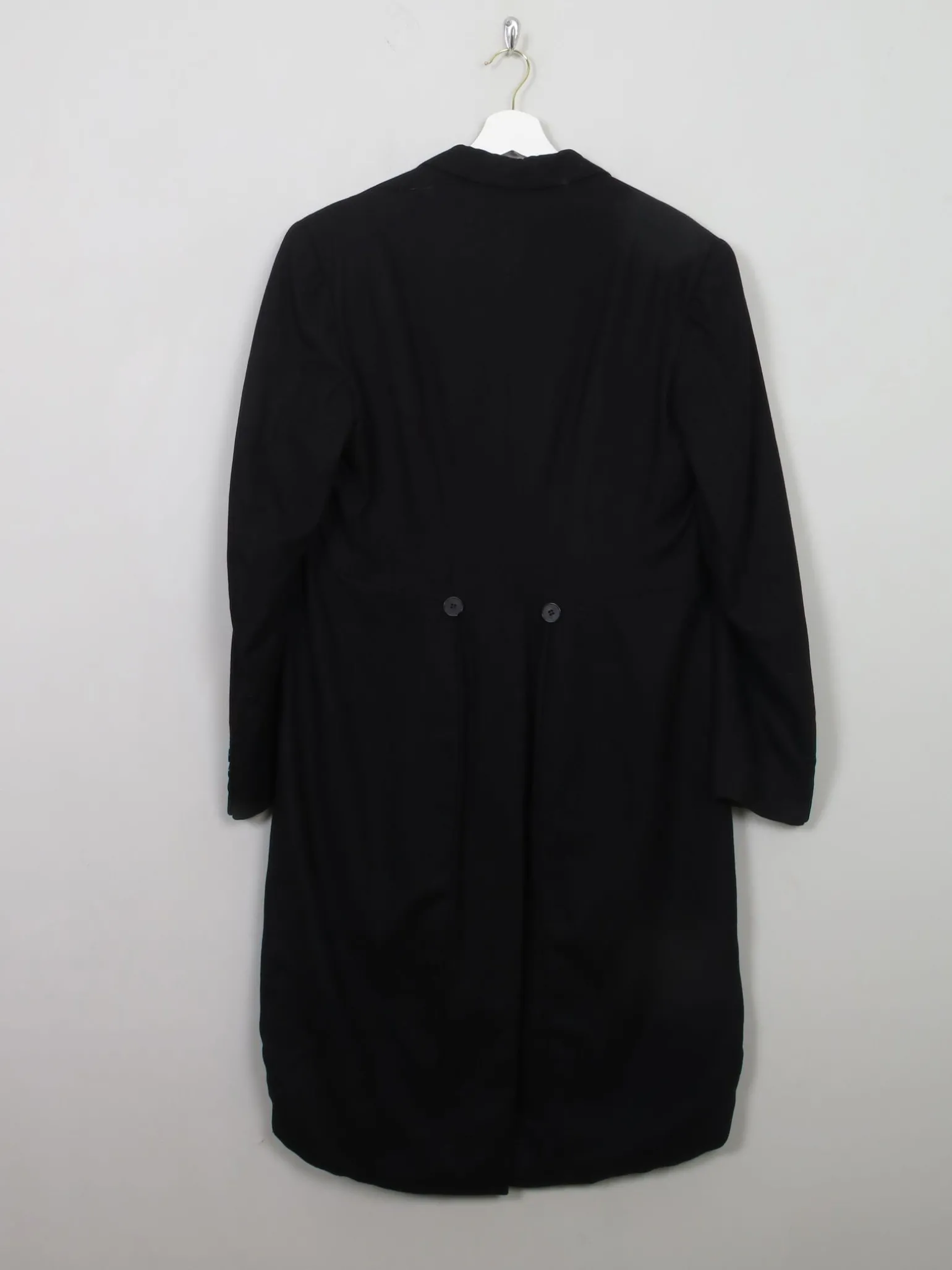 Mens Vintage Black Tails Coat 40