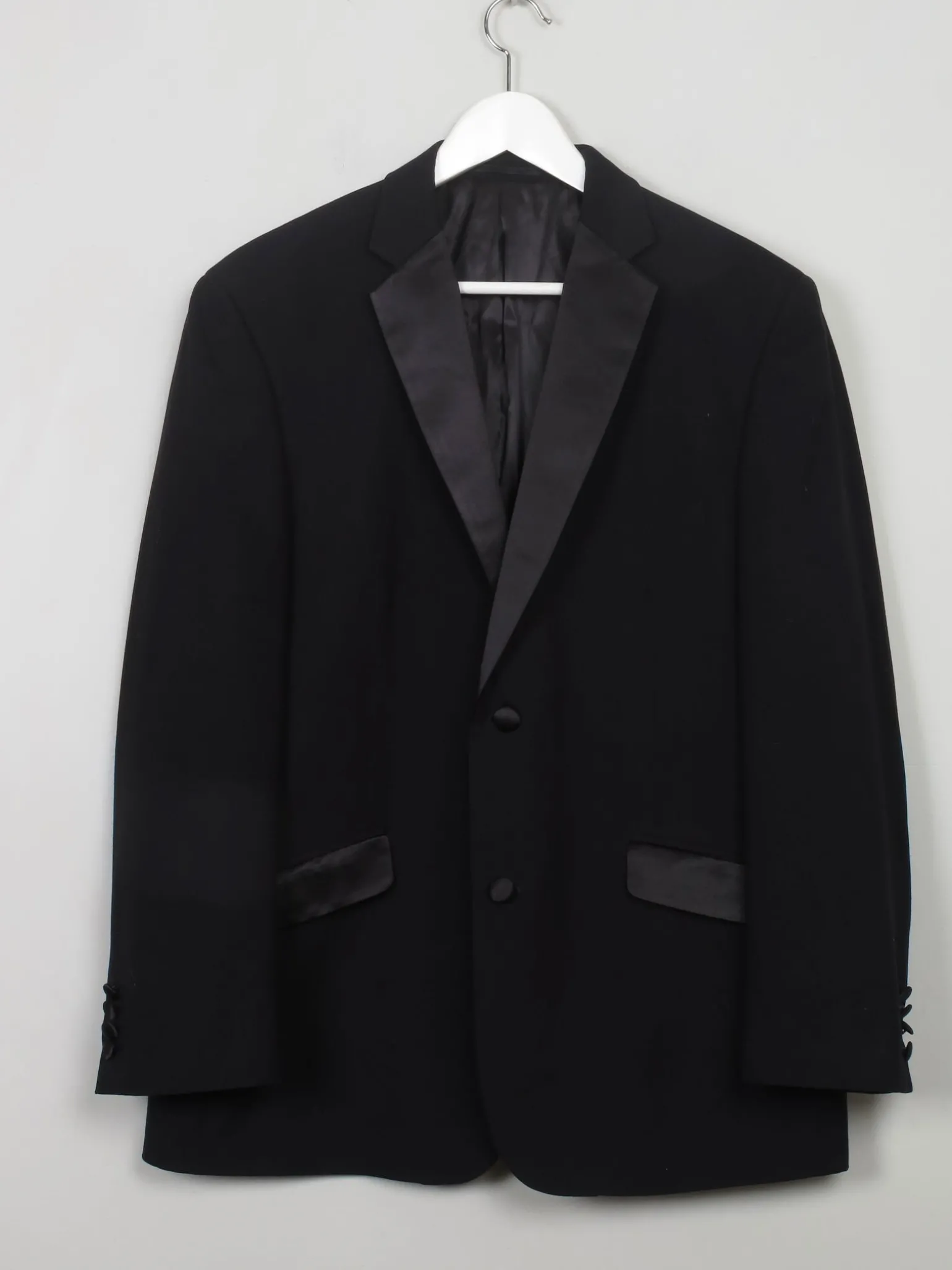 Men's Vintage Black Tuxedo Jacket 42"
