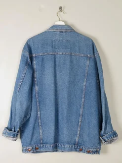 Men's Vintage Blue Denim Jacket L/XL