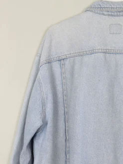 Men's Vintage Blue Denim Jacket L