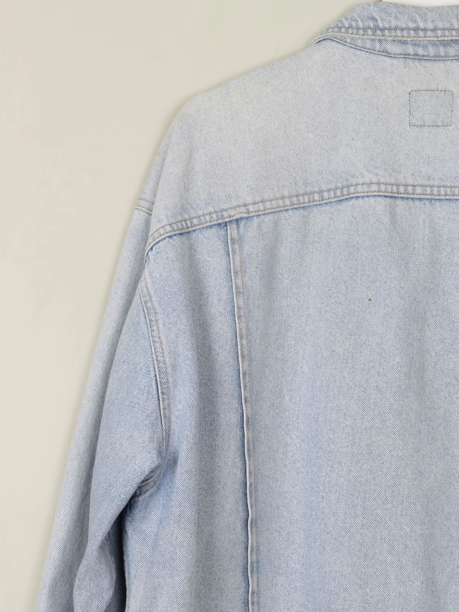 Men's Vintage Blue Denim Jacket L