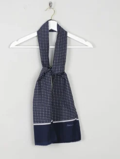 Men's Vintage Blue Scarf