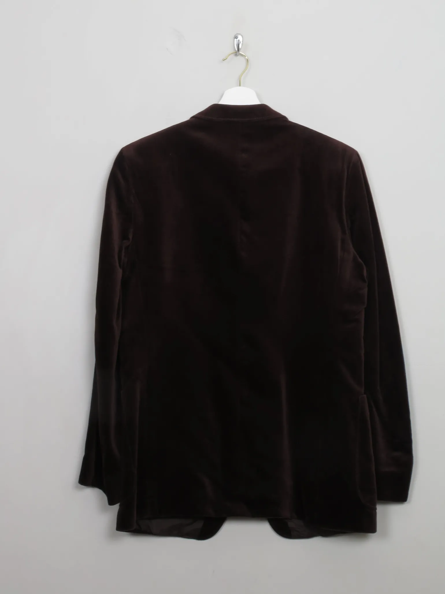 Men's Vintage Brown Velvet Jacket 40"