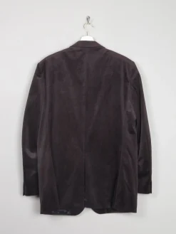 Men's Vintage Brown Velvet Jacket 42