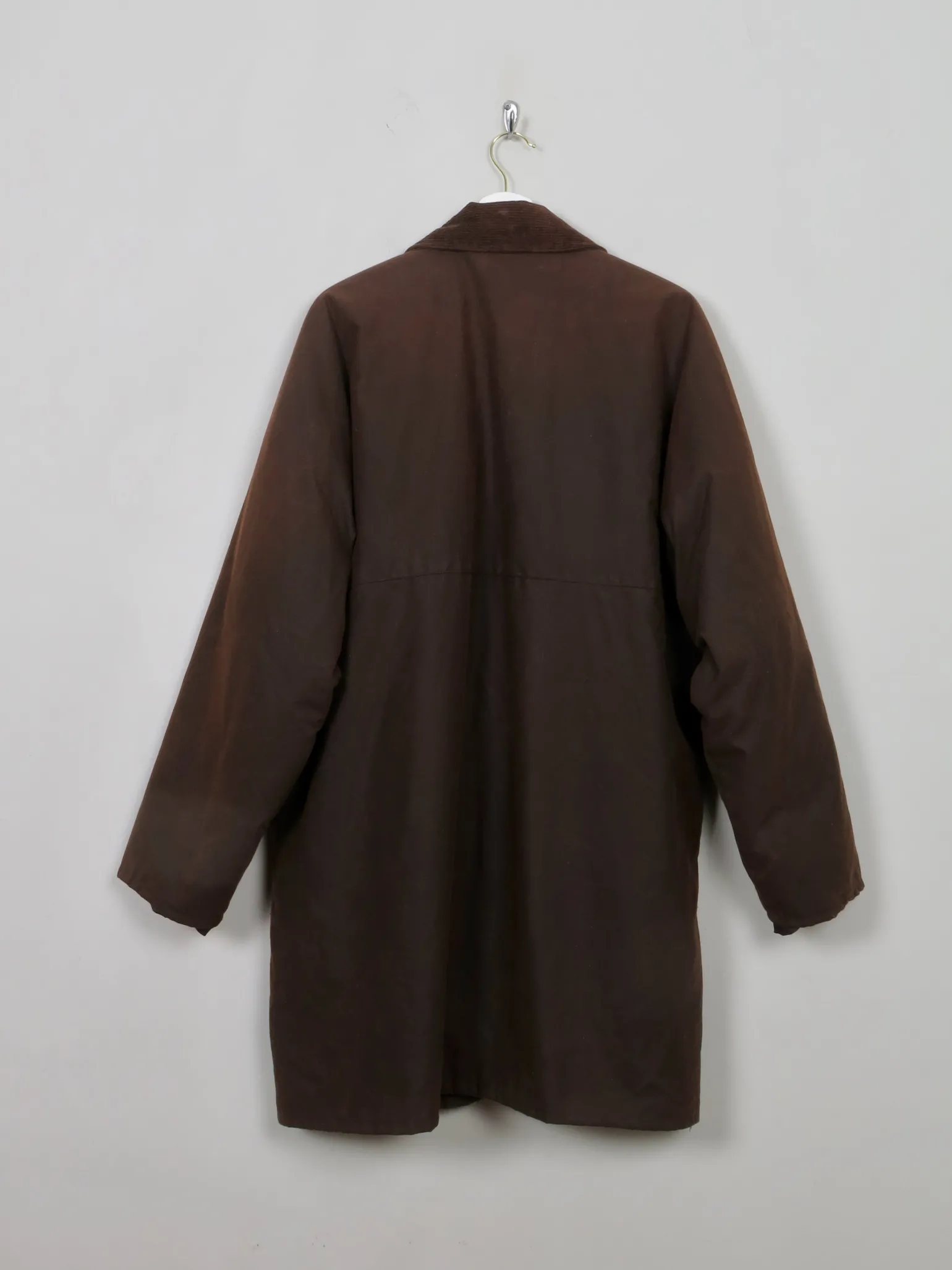 Men's Vintage Brown Wax Short Coat L/XL