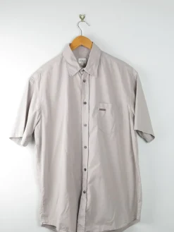 Men's Vintage Calvin Klein Khaki Shirt L