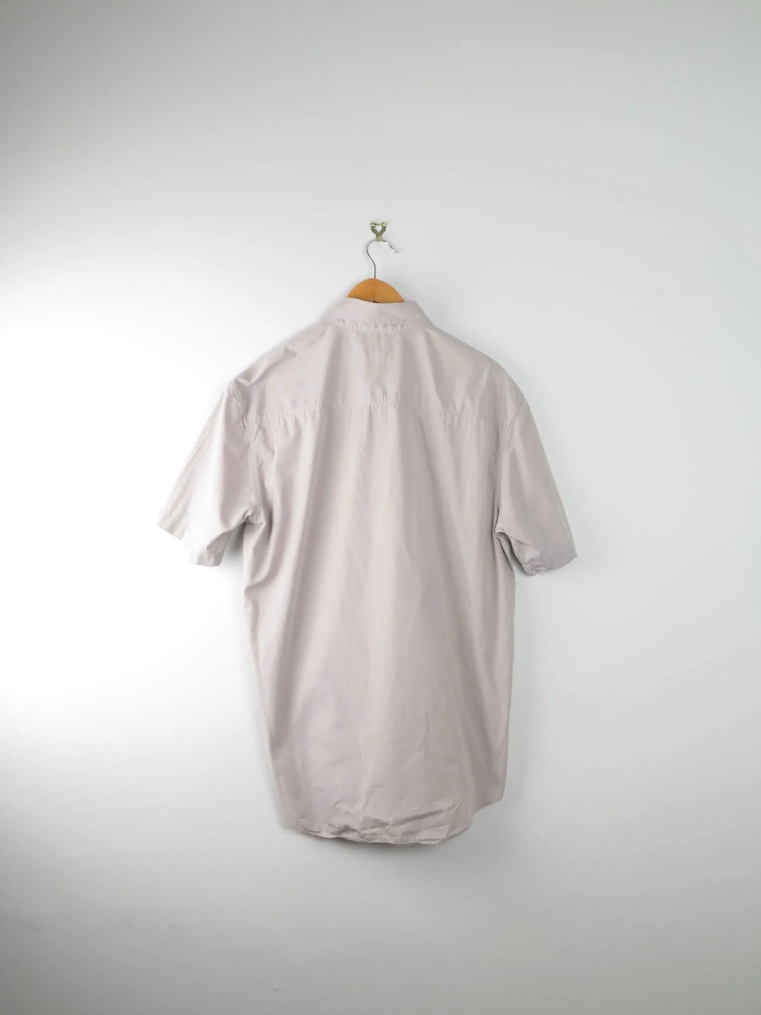 Men's Vintage Calvin Klein Khaki Shirt L