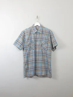 Men's Vintage Check Shirt M