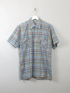 Men's Vintage Check Shirt M