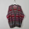 Men's Vintage Colourful Cardigan XL