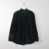 Men's Vintage Cord Green Shirt S