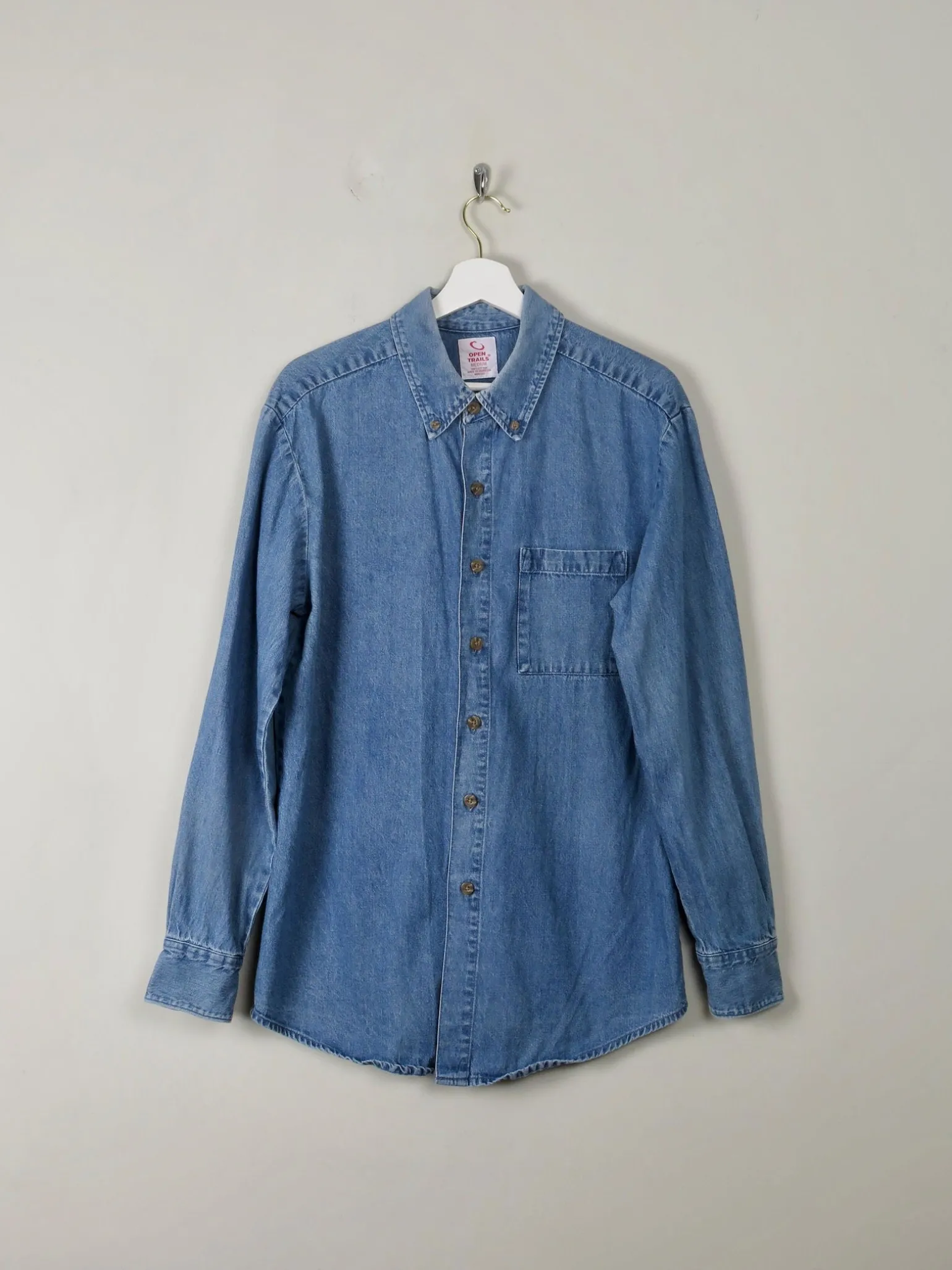 Men's Vintage Denim Shirt M