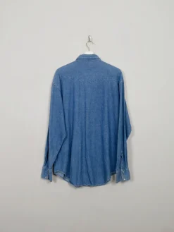Men's Vintage Denim Shirt L