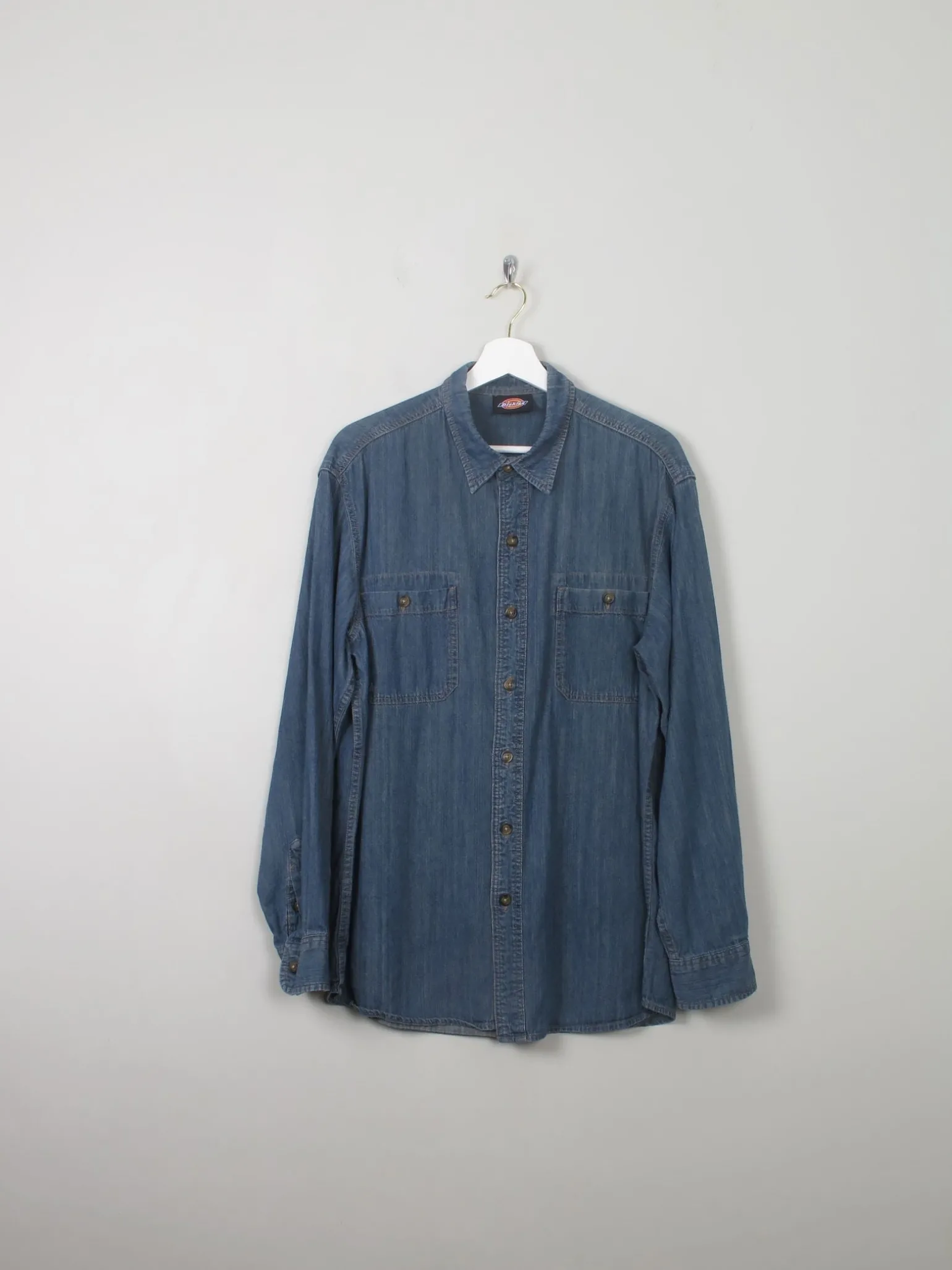 Men's Vintage Dickies Denim Shirt M