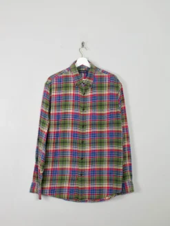 Men's Vintage Flannel Shirt L Relaxed Fit