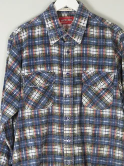 Men's Vintage Flannel Shirt M