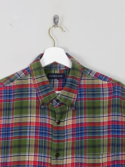 Men's Vintage Flannel Shirt L Relaxed Fit