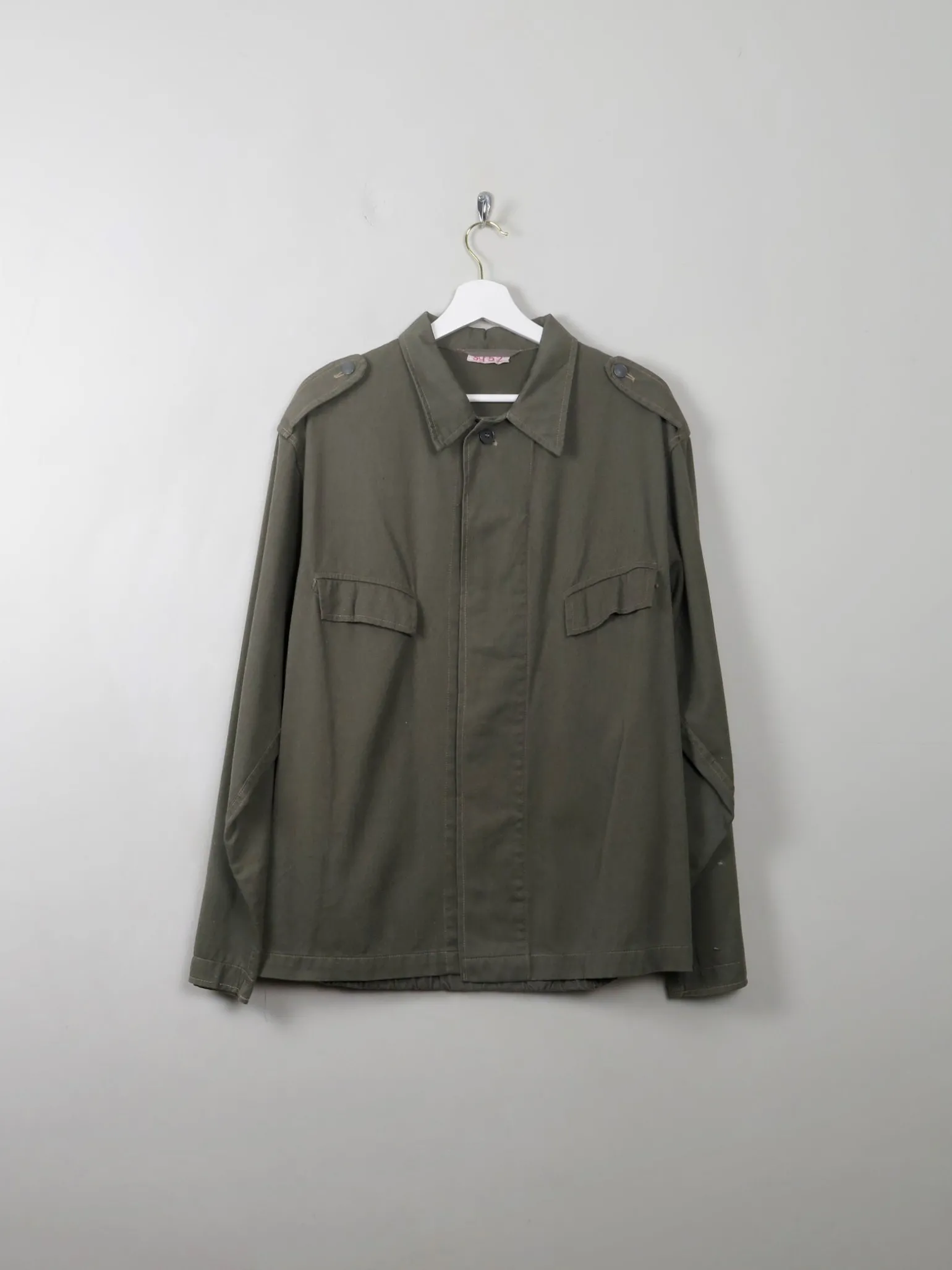 Men's Vintage Green Army Jacket M