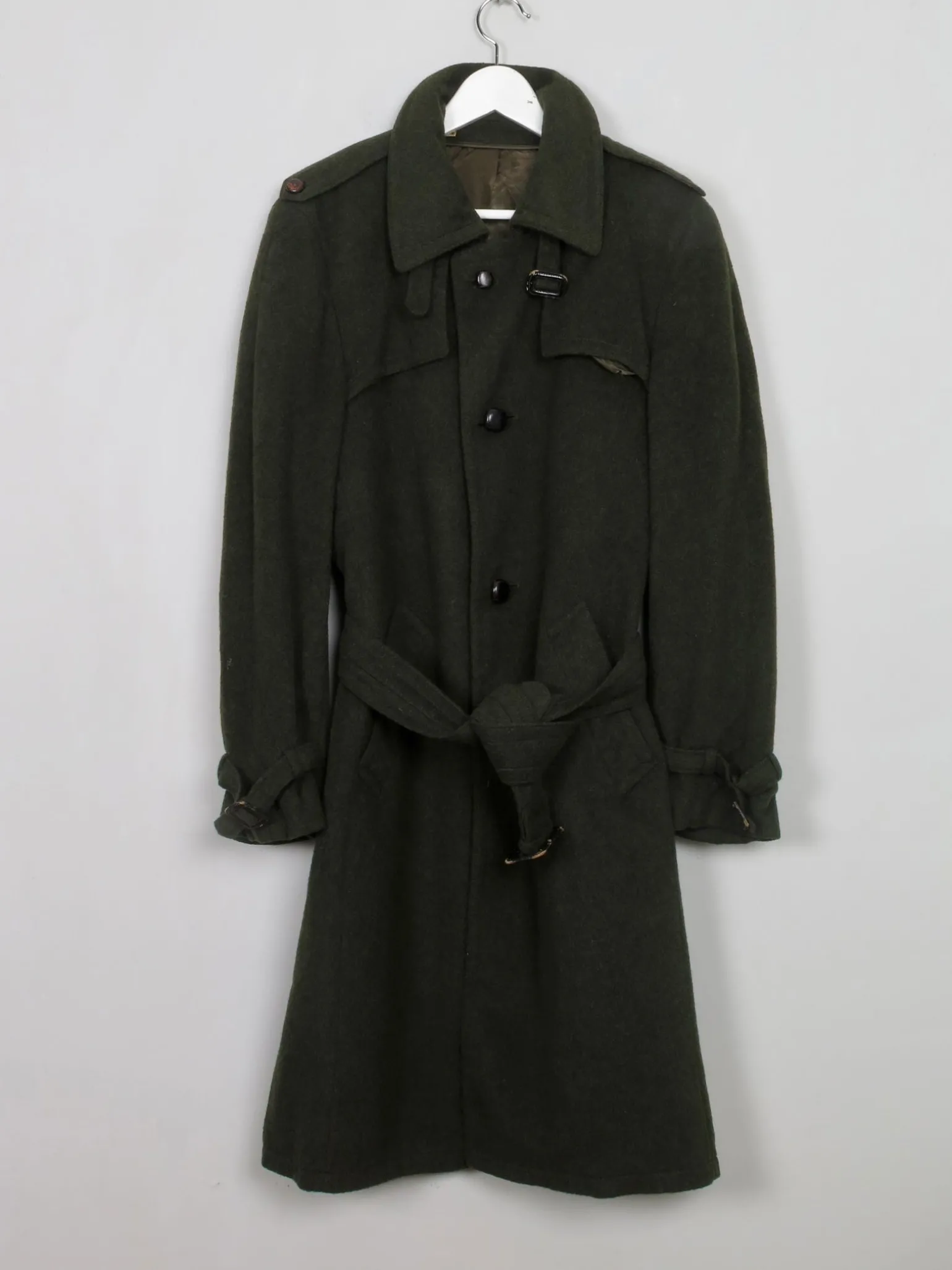 Men's Vintage Green Austrian Coat 38"