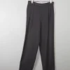 Men's Vintage Green Trousers With Pleats 30W/32L