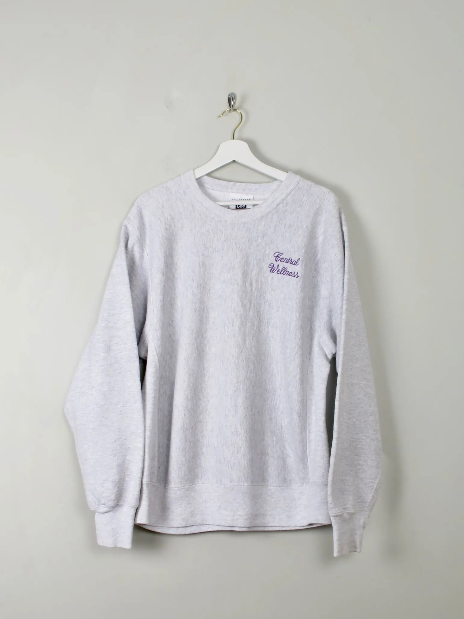 Men's Vintage Grey Sweatshirt L
