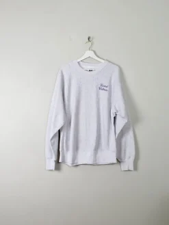 Men's Vintage Grey Sweatshirt L