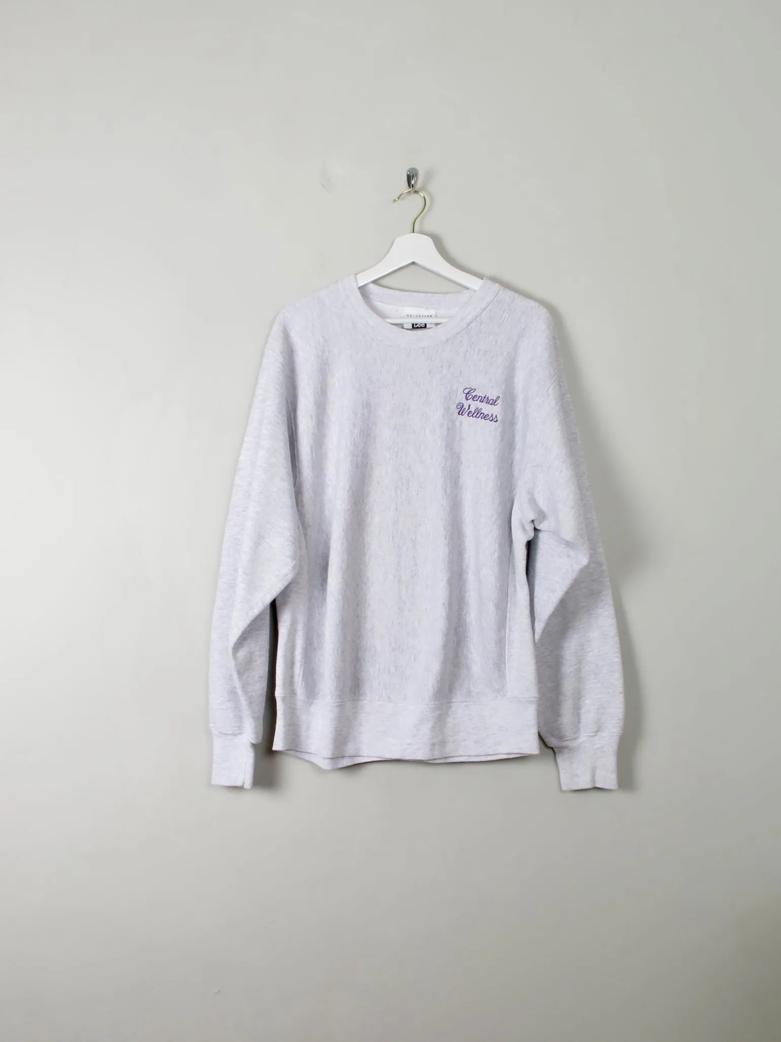 Men's Vintage Grey Sweatshirt L