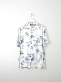 Men's Vintage Hawaiian Shirt M/L