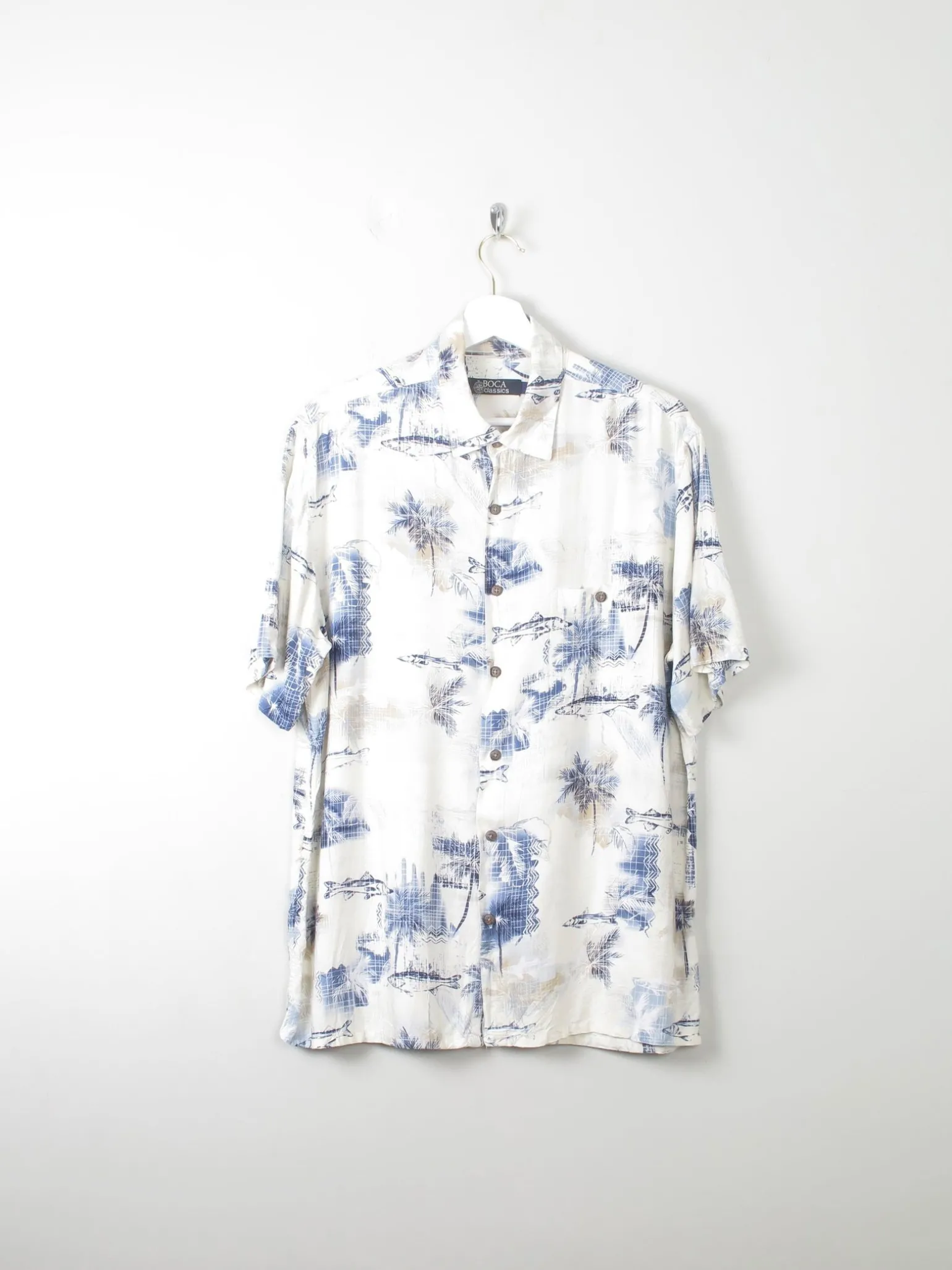 Men's Vintage Hawaiian Shirt M/L