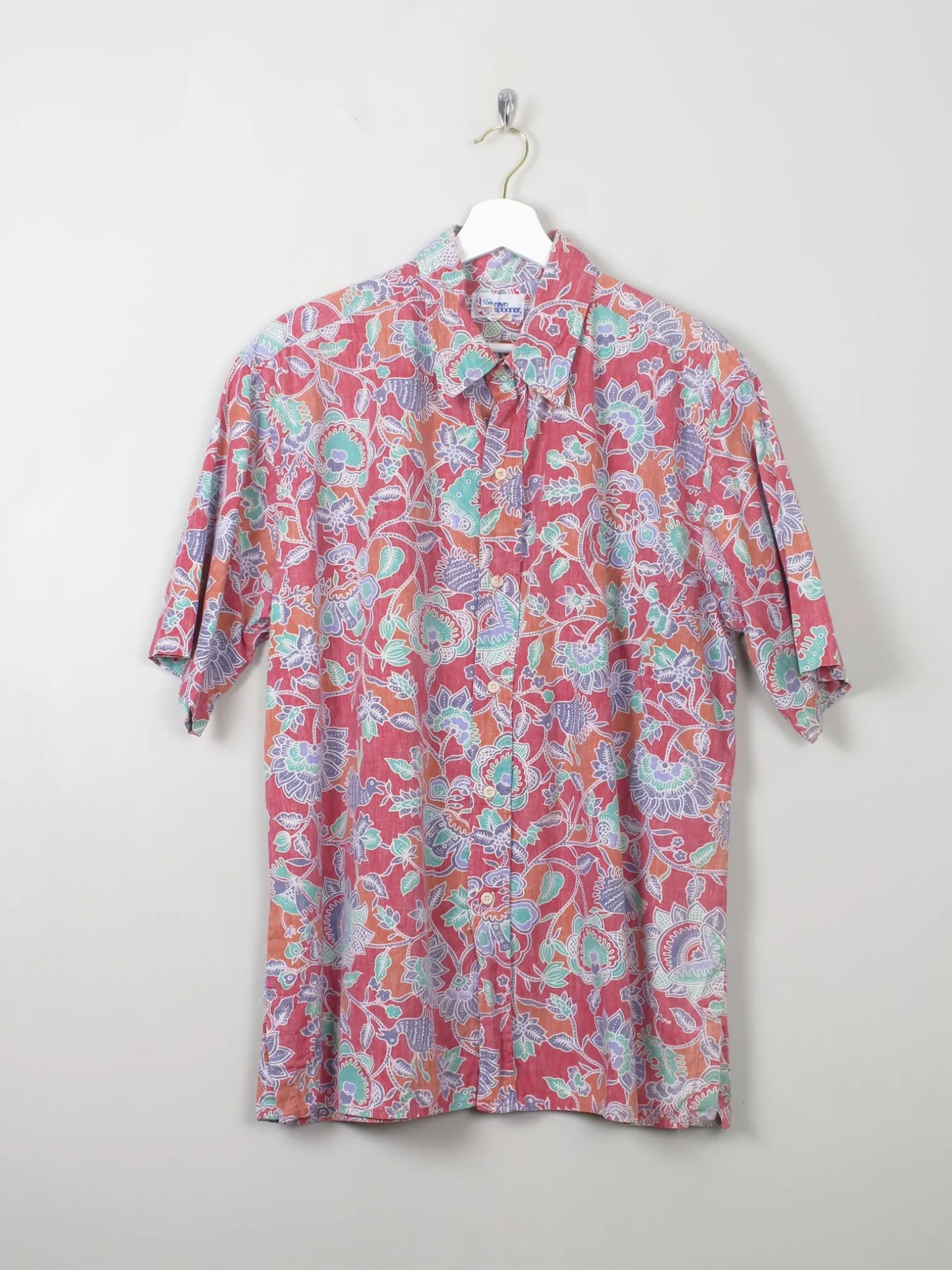 Men's Vintage Hawaiian Shirt XL